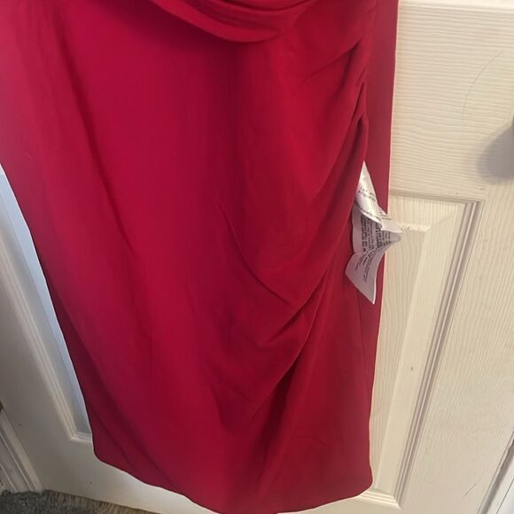 Dress The Population Anita Crepe Sheath Cocktail Dress Size XXL NWT - Picture 4 of 9